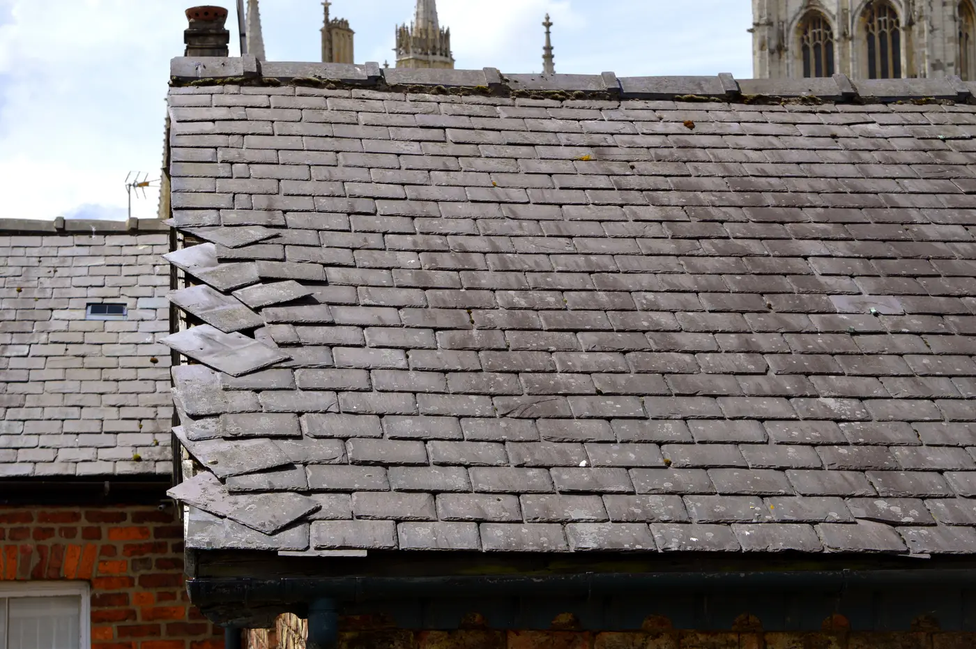 Heritage natural slate roof listed building repair