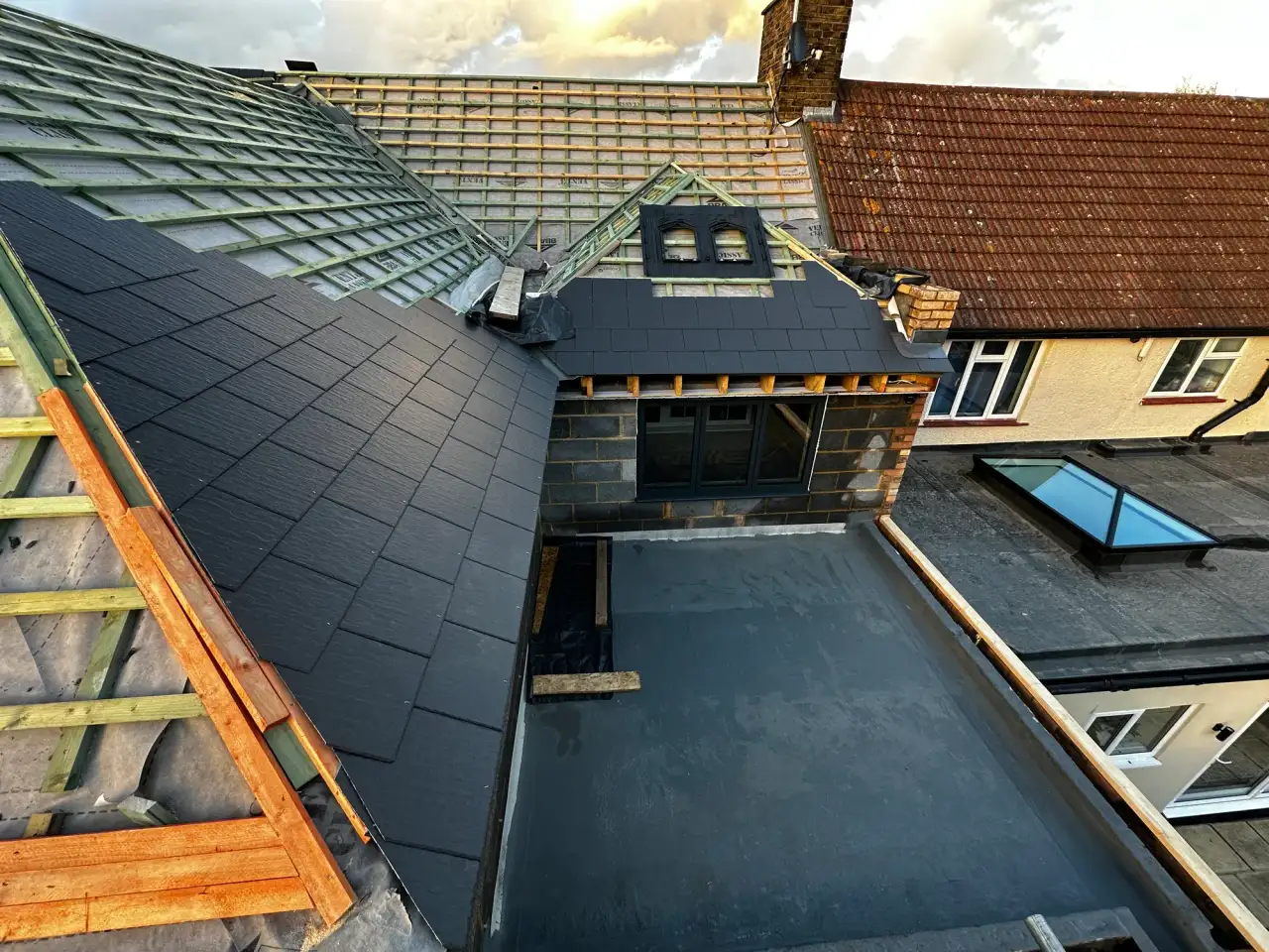 New roof hero